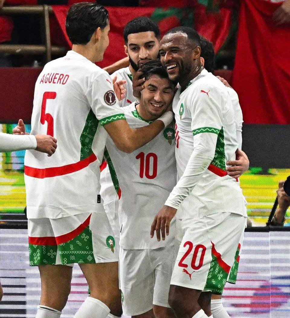 You are currently viewing CAN 2025: Maroc ,le pays accueillant de cette 35e édition rejoint la liste des nations qualifiées pour le prochain tour de la compétition avec un nouveau but de Brahim Diaz.