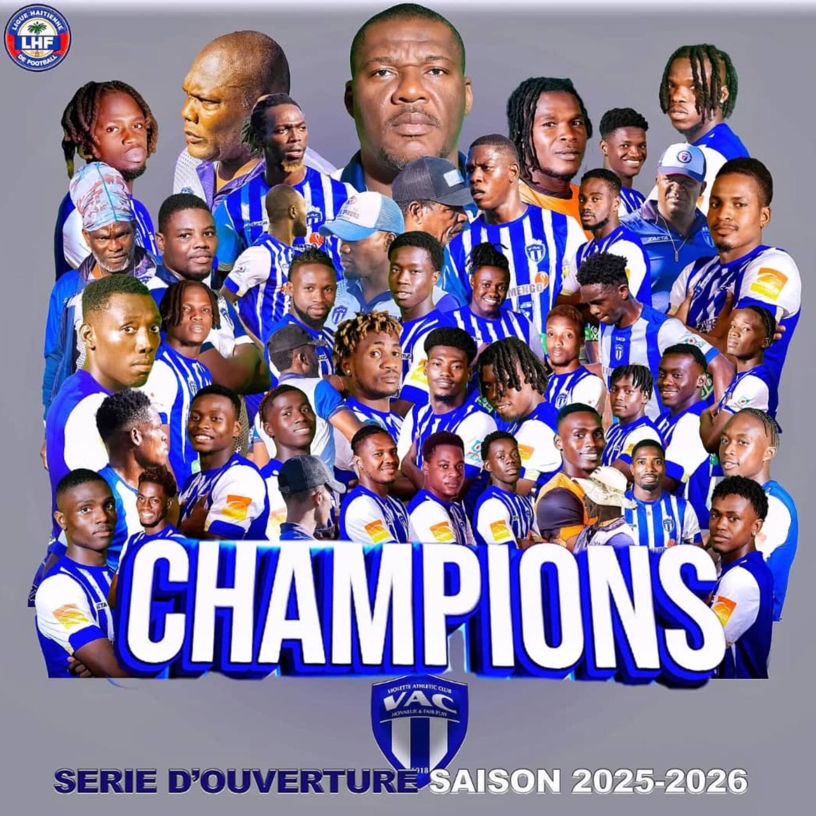 8e titre pour le Violette Athletic Club, sacré champion de la série d’ouverture