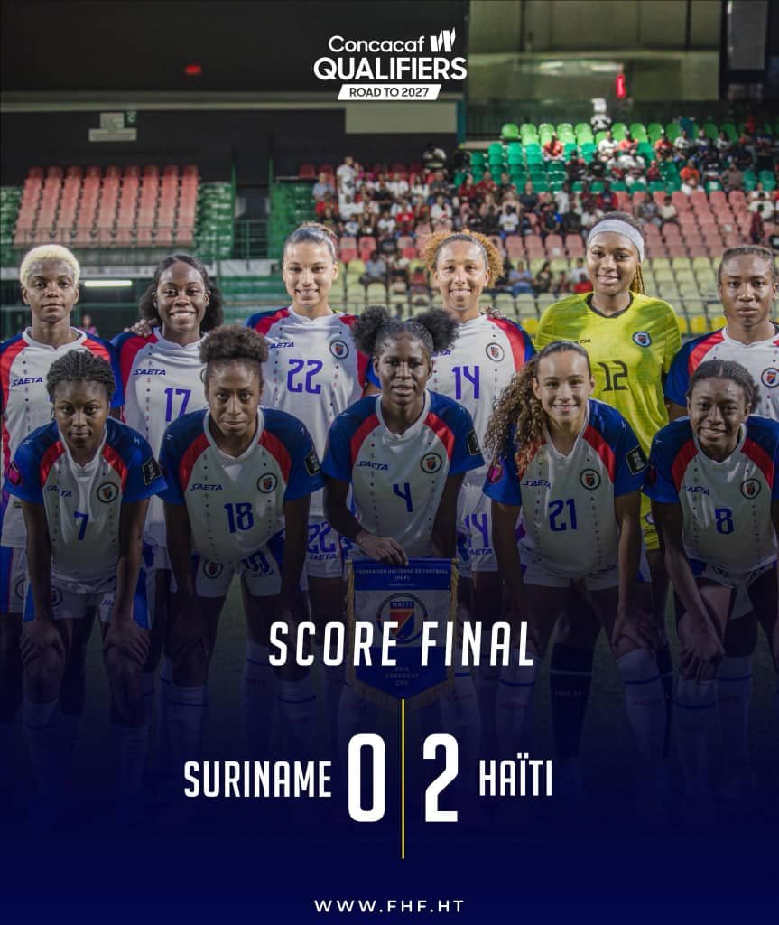 You are currently viewing Haïti s’impose face au Suriname dans les éliminatoires du Mondial 2027