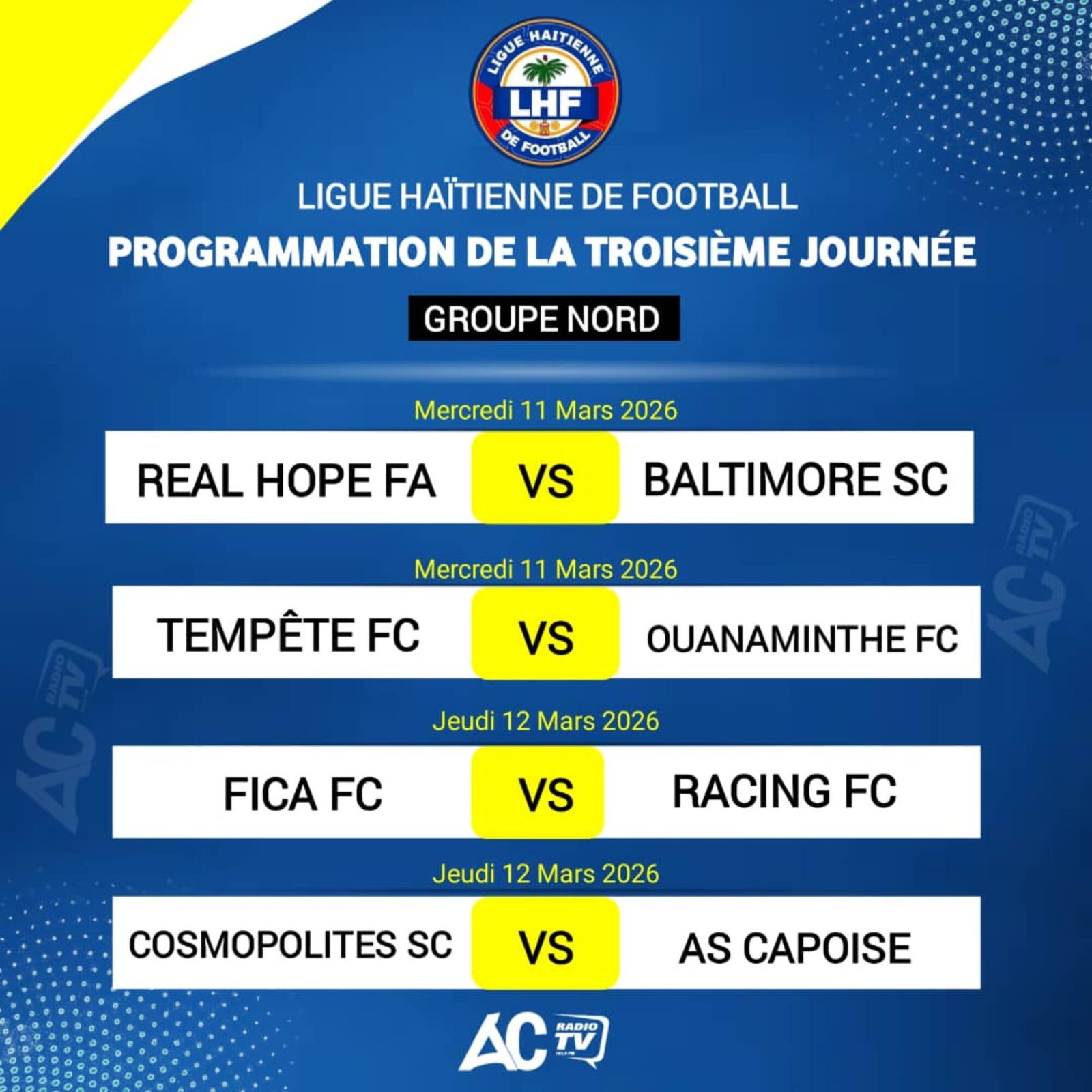 D1: Le groupe A au rendez-vous pour la 3e journée