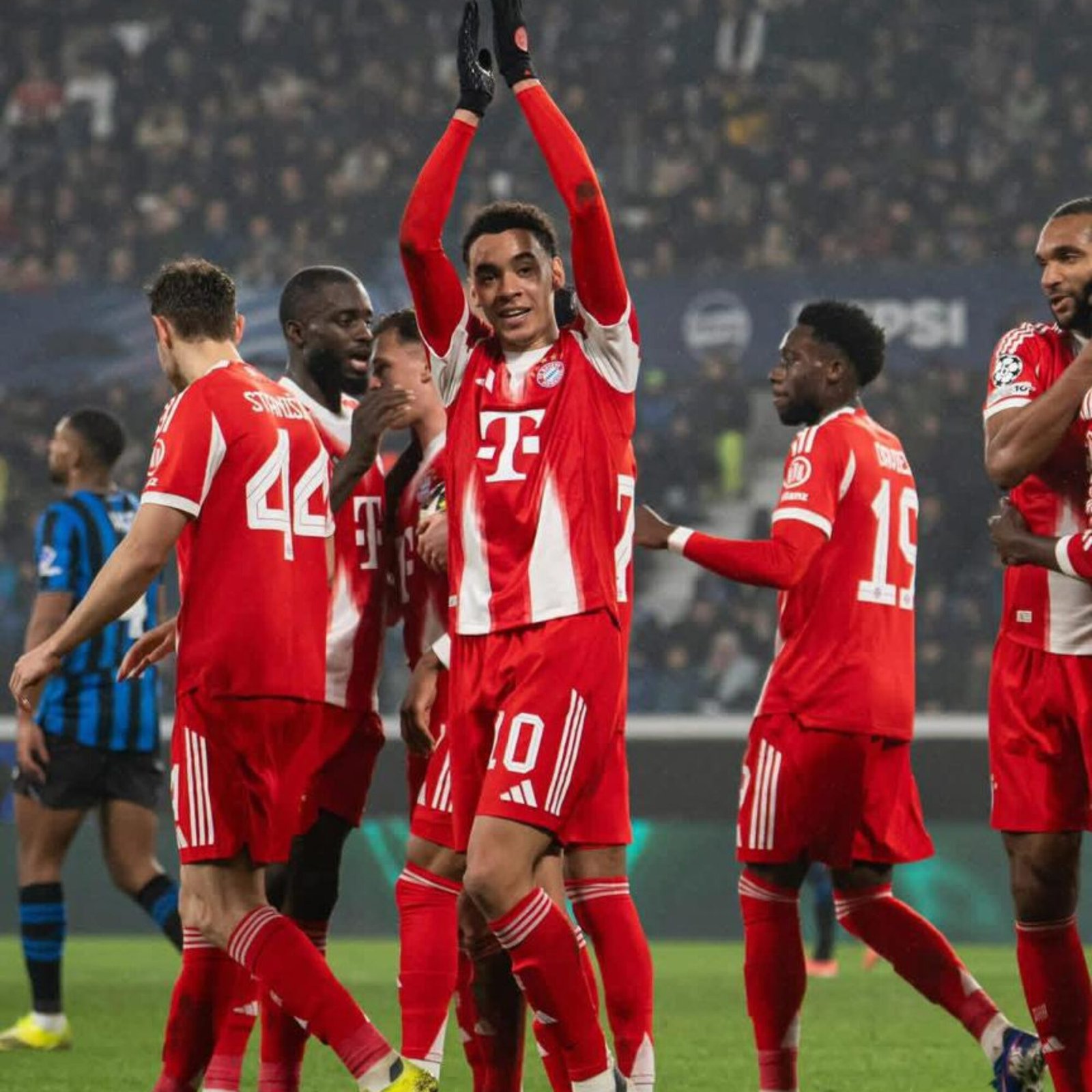 UCL première partie des huitième de finale aller