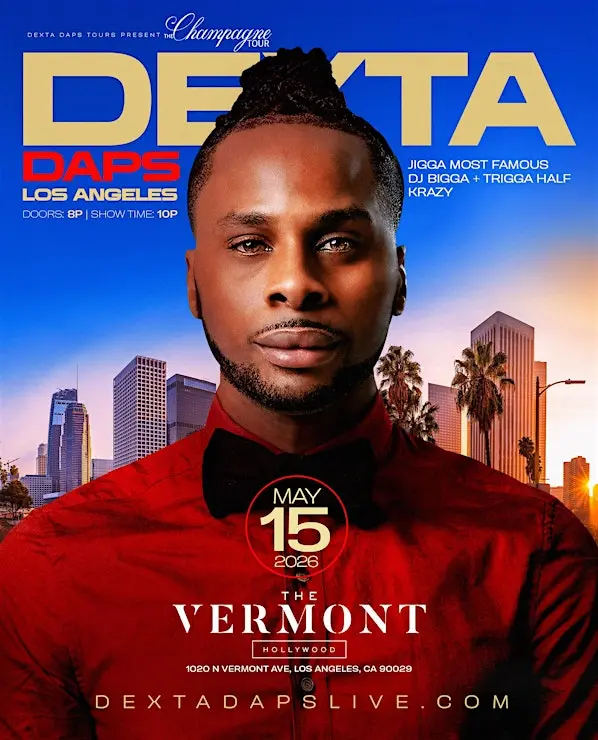 You are currently viewing Dextra Daps Live! Champagne Tour