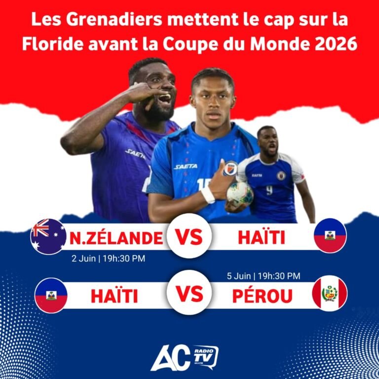 Les Grenadiers mettent le cap sur la Floride avant la Coupe du Monde 2026