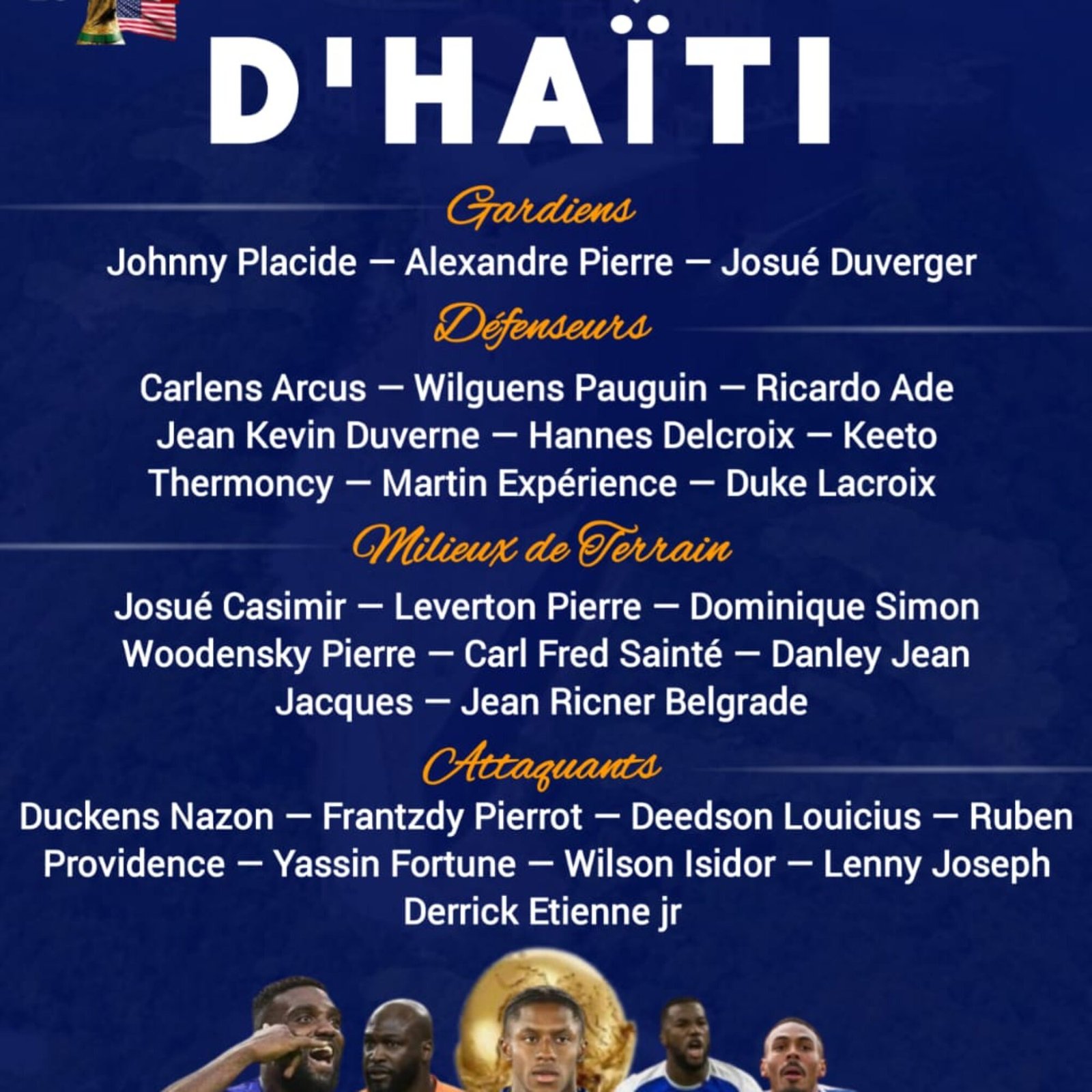 Les 26 Grenadiers connus, Dominique Simon et Lenny Joseph présents